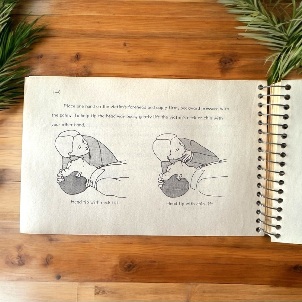 VINTAGE 1980 American Red Cross CPR Module Respiratory & Circulatory Emergencies - Picture 9 of 10